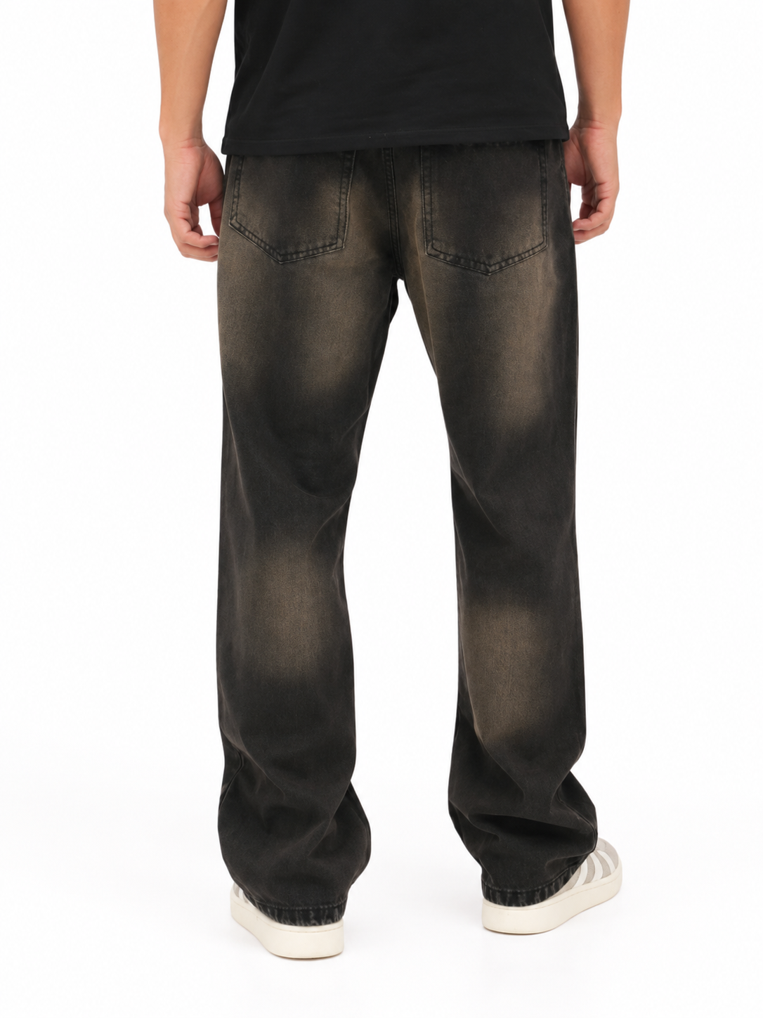 Jean Baggy Dirty Paneles Deshilachados