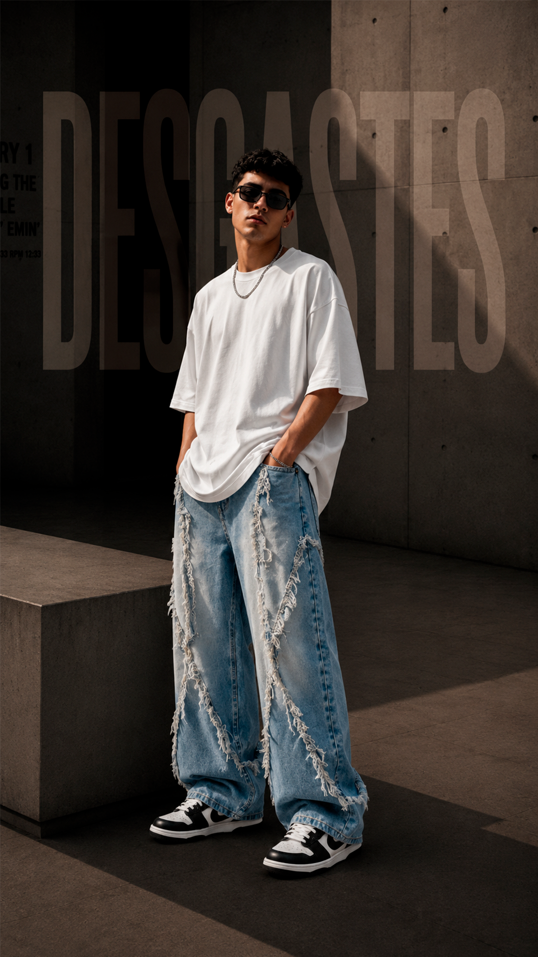 PANTALONES DESGASTES "URBAN"