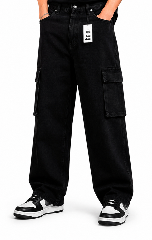Jean Cargo Negro