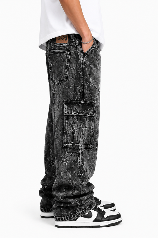 Jean Cargo Gris jaspe